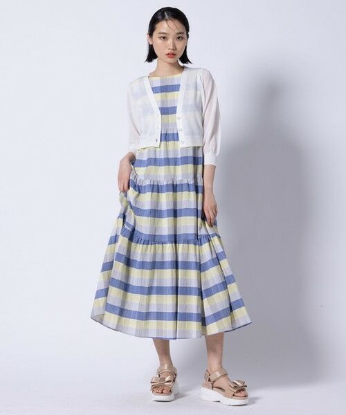 TOCCA / トッカ カーディガン・ボレロ | 【美人百花掲載】SHEER BUBBLE KNIT ニットカーディガン | 詳細1