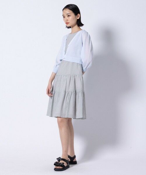 TOCCA / トッカ カーディガン・ボレロ | 【美人百花掲載】SHEER BUBBLE KNIT ニットカーディガン | 詳細6