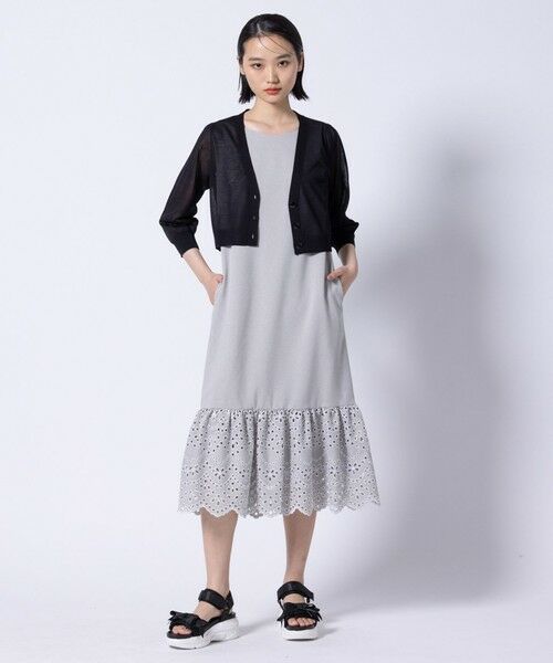 TOCCA / トッカ カーディガン・ボレロ | 【美人百花掲載】SHEER BUBBLE KNIT ニットカーディガン | 詳細9