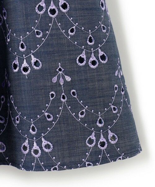 TOCCA / トッカ ロング・マキシ丈ワンピース | 【洗える】PEACOCK TAIL LACE ドレス | 詳細8