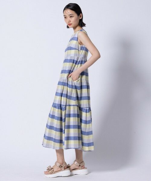 TOCCA / トッカ ロング・マキシ丈ワンピース | 【美人百花掲載】【消臭】OPTICAL CUBE DRESS ドレス | 詳細4