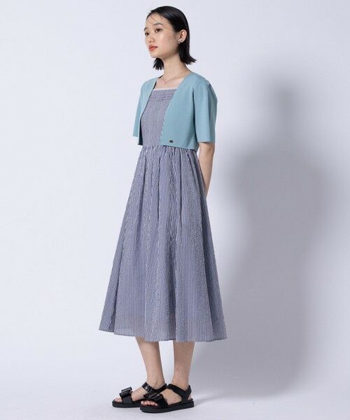 TOCCA / トッカ ロング・マキシ丈ワンピース | 【美人百花掲載】【00サイズあり・速乾・消臭・洗える】WAVES ドレス | 詳細1