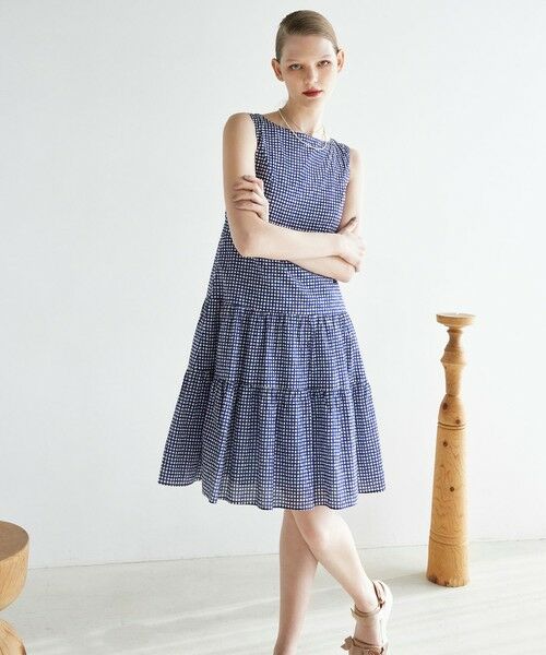 TOCCA / トッカ ロング・マキシ丈ワンピース | 【00サイズあり・洗える・速乾・消臭】WAVES ティアードドレス | 詳細12