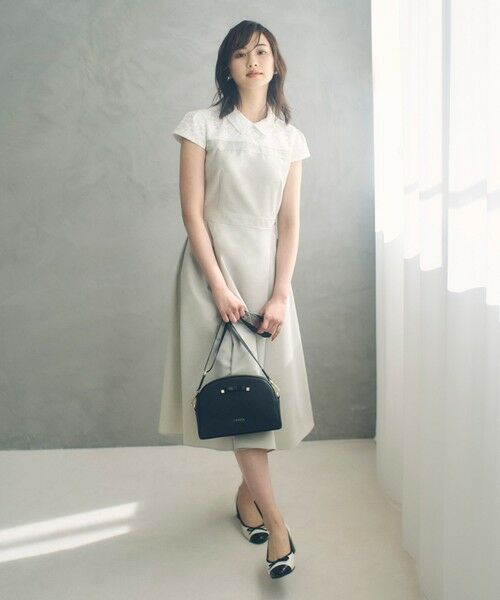 美品TOCCA トッカ 128(120-130) レースワンピース くすみカラー 美人百花掲載】【洗える・消臭】LACE A LA CARTE ドレス