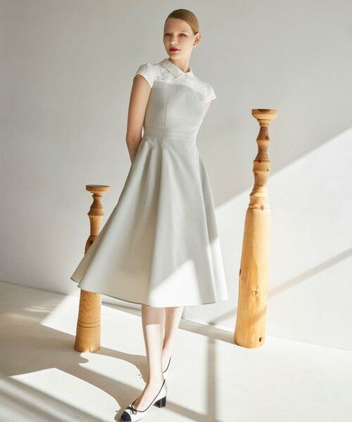 TOCCA / トッカ ロング・マキシ丈ワンピース | 【sweet掲載】【洗える・消臭】LACE A LA CARTE ドレス | 詳細1