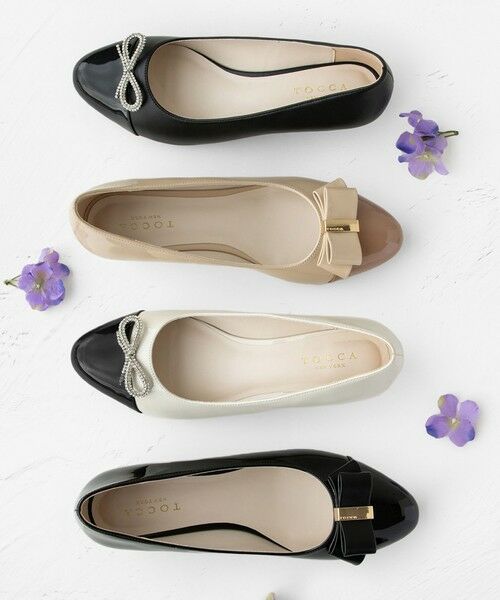 TOCCA / トッカ パンプス | 【選べる2デザイン・晴雨兼用】PAIR OF KNOT RAINPUMPS レインパンプス | 詳細1