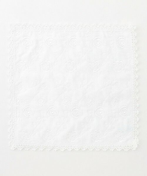 TOCCA/トッカ ROMANCE LACE TOWELCHIEF タオルハンカチ ホワイト系 F TOCCA/トッカ ROMANCE LACE TOWELCHIEF タオルハンカチ ホワイト系 F