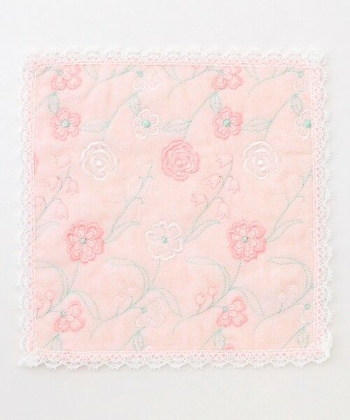 TOCCA/トッカ ROMANCE LACE MINITOWELCHIEF タオルハンカチ ピンク系 F TOCCA/トッカ ROMANCE LACE MINITOWELCHIEF タオルハンカチ ピンク系 F