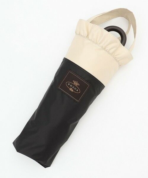 TOCCA / トッカ 傘 | 【晴雨兼用・UVカット100%生地】LOGO FRILL UMBRELLA 折り畳み傘 収納バッグ付き | 詳細13