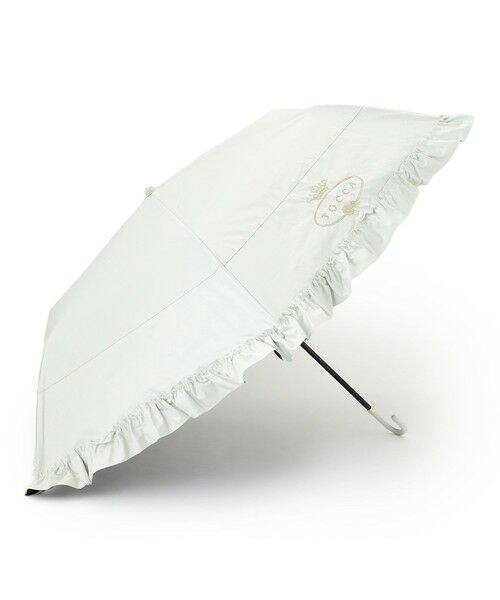 TOCCA / トッカ 傘 | 【晴雨兼用・UVカット100%生地】LOGO FRILL UMBRELLA 折り畳み傘 収納バッグ付き | 詳細14