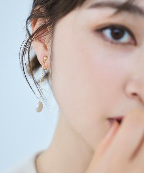 TOCCA/gbJ LUNAE COIN PEAR EARRINGS CO S[hn F