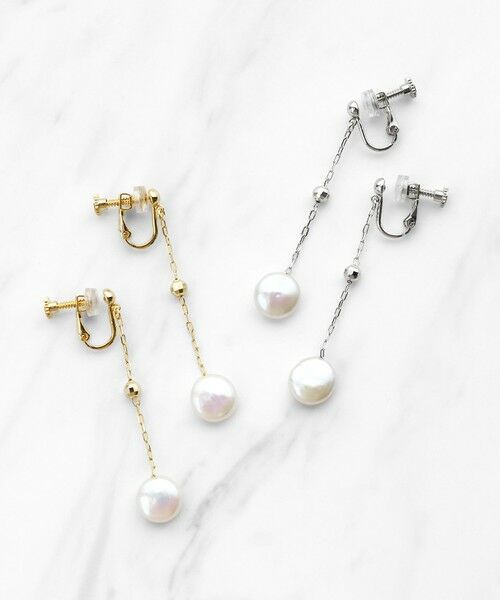 TOCCA/gbJ LUNAE COIN PEAR EARRINGS CO Vo[n F