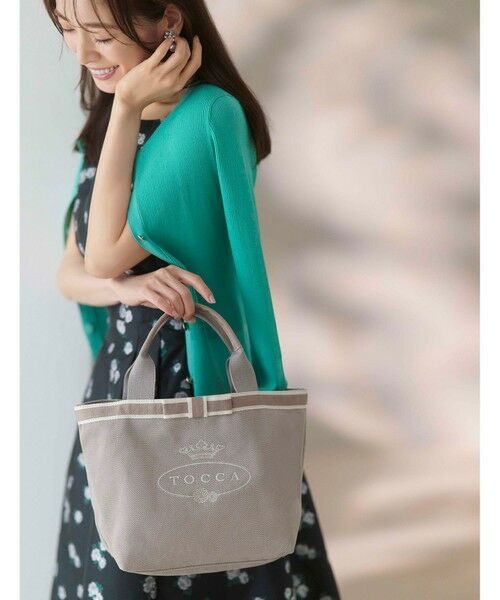 TOCCA/トッカ 【選べる2種類のデザイン!】MEMORIES OF TOCCA CANVAS TOTE トートバッグ ベージュ系 F TOCCA/トッカ 【選べる2種類のデザイン!】MEMORIES OF TOCCA CANVAS TOTE トートバッグ ベージュ系 F