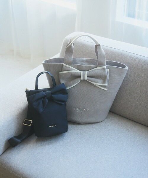 TOCCA / トッカ その他小物 | 【泉里香さん着用】RIBBON KNOT NYLON MULTI BAG ナイロンマルチバッグ | 詳細3