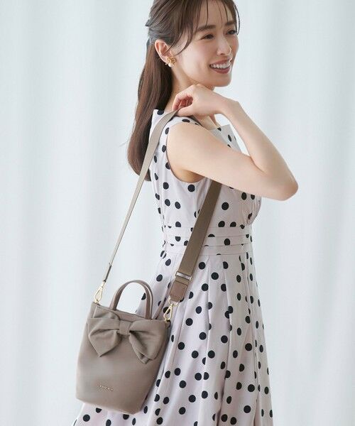 TOCCA / トッカ その他小物 | 【泉里香さん着用】RIBBON KNOT NYLON MULTI BAG ナイロンマルチバッグ | 詳細12