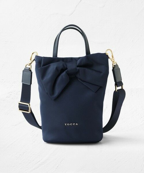 TOCCA / トッカ その他小物 | 【新色登場・泉里香さん着用】RIBBON KNOT NYLON MULTI BAG ナイロンマルチバッグ | 詳細18