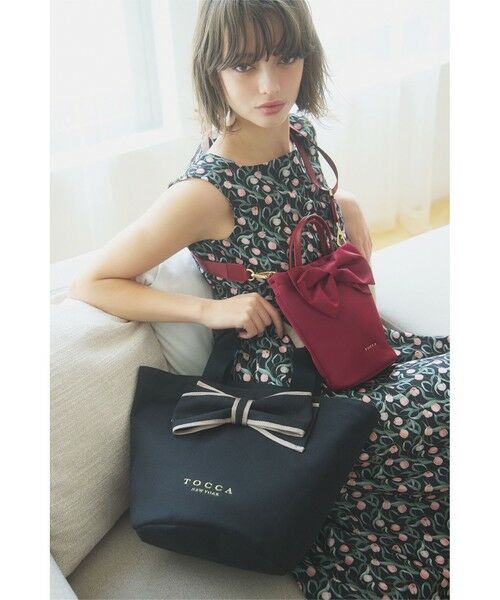 TOCCA / トッカ その他小物 | 【新色登場・泉里香さん着用】RIBBON KNOT NYLON MULTI BAG ナイロンマルチバッグ | 詳細20