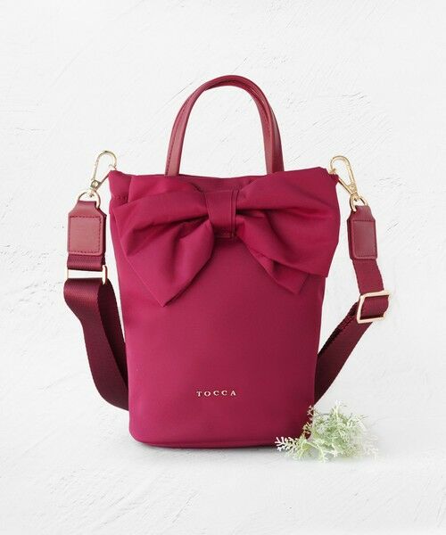 TOCCA / トッカ その他小物 | 【泉里香さん着用】RIBBON KNOT NYLON MULTI BAG ナイロンマルチバッグ | 詳細16