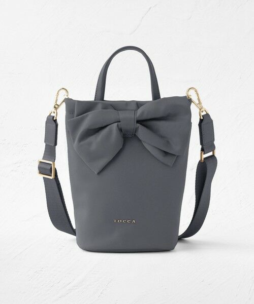 TOCCA / トッカ その他小物 | 【新色登場・泉里香さん着用】RIBBON KNOT NYLON MULTI BAG ナイロンマルチバッグ（[新色]ライトグレー系）