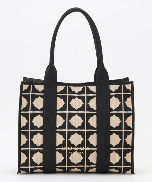 Tocca トッカ　2way トートバック TOCCA トッカ 本革 2wayトートバッグ ショルダー付き 黒 レザー