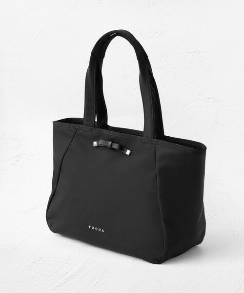 【TOCCA】A4サイズ対応・撥水JOLIE KNOT NYLONTOTE トートバック A4サイズ対応・撥水】T-JARDIN NYLONBAG ナイロンバッグ / TOCCA