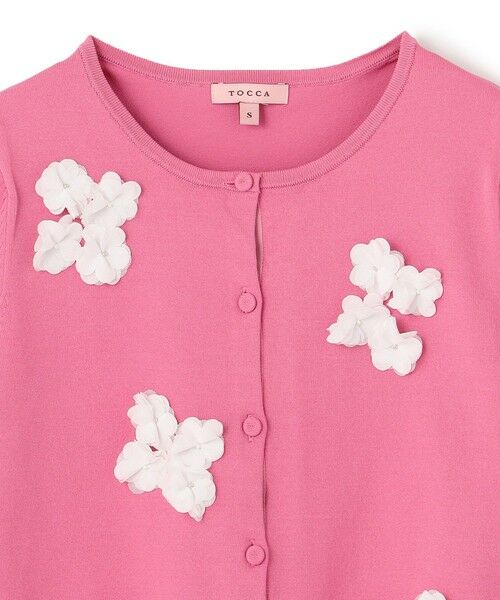 TOCCA / トッカ カーディガン・ボレロ | FLOWER POP 半袖カーディガン | 詳細12