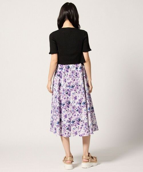 洗える】HALF SLEEVE AJISAI 半袖カーディガン （カーディガン