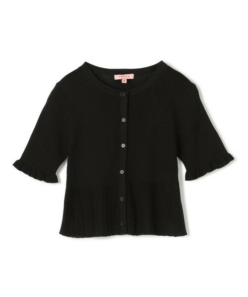 カーディガン HALF SLEEVE AJISAI  半袖カーディガン レディース TOCCA カーディガン HALF SLEEVE AJISAI 半袖カーディガン