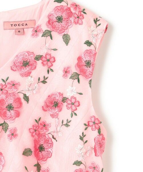 TOCCA / トッカ ロング・マキシ丈ワンピース | 【洗える・消臭】FRAGRANCE OF ROSE ドレス | 詳細5