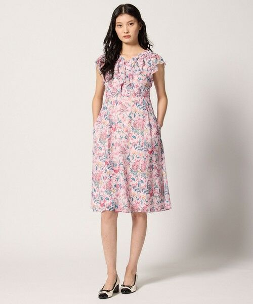 TOCCA/トッカ 【洗える・消臭】CHARM FIELD ドレス ピンク系5 2 TOCCA/トッカ 【洗える・消臭】CHARM FIELD ドレス ピンク系5 2