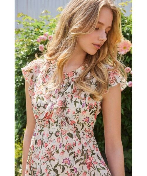 TOCCA / トッカ ロング・マキシ丈ワンピース | 【洗える・消臭】CHARM FIELD ドレス | 詳細8