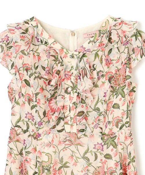 TOCCA / トッカ ロング・マキシ丈ワンピース | 【洗える・消臭】CHARM FIELD ドレス | 詳細13