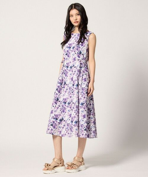 TOCCA / トッカ ロング・マキシ丈ワンピース | 【洗える・消臭】SEA SPRAY ドレス | 詳細3