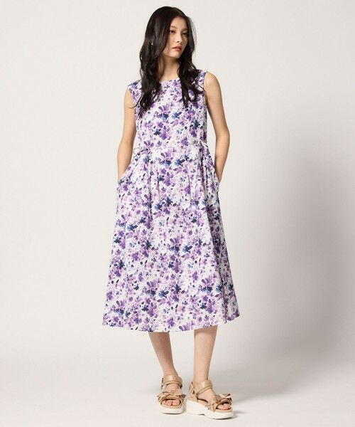 TOCCA / トッカ ロング・マキシ丈ワンピース | 【洗える・消臭】SEA SPRAY ドレス | 詳細4