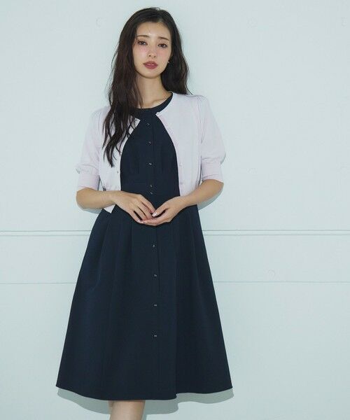 TOCCA/トッカ 【洗える・UVカット・吸水速乾・消臭】FLAPPING OF BUTTERFLY ドレス ネイビー系 2 TOCCA/トッカ 【洗える・UVカット・吸水速乾・消臭】FLAPPING OF BUTTERFLY ドレス ネイビー系 2