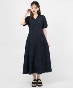 TOCCA / トッカ ロング・マキシ丈ワンピース | 【星風まどかコラボ・大好評につき追加生産！】IN MY HEART ドレス