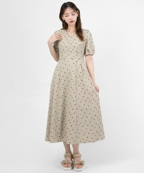 TOCCA / トッカ ロング・マキシ丈ワンピース | 【星風まどかコラボ・大好評につき追加生産!】IN MY HEART ドレス | 詳細10