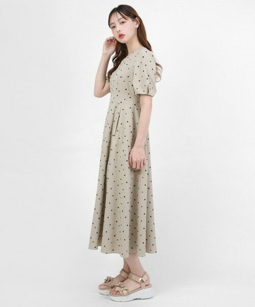 TOCCA / トッカ ロング・マキシ丈ワンピース | 【星風まどかコラボ・大好評につき追加生産!】IN MY HEART ドレス | 詳細11