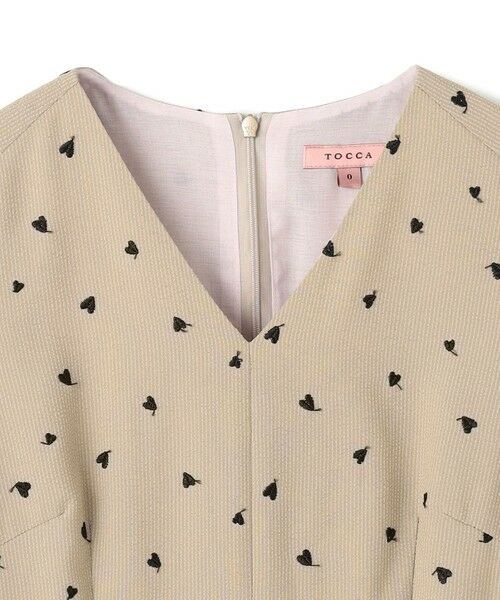 TOCCA / トッカ ロング・マキシ丈ワンピース | 【星風まどかコラボ・大好評につき追加生産!】IN MY HEART ドレス | 詳細15