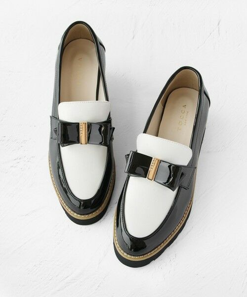 TOCCA / トッカ パンプス | NOBLE RIBBON LOAFER SHOES ローファー | 詳細10