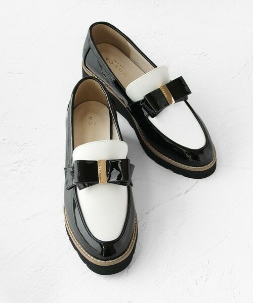 TOCCA / トッカ パンプス | NOBLE RIBBON LOAFER SHOES ローファー | 詳細11