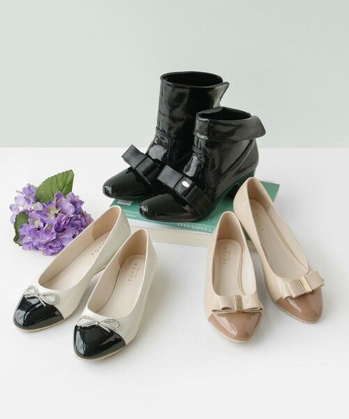 TOCCA / トッカ レインシューズ | 【晴雨兼用】STEP OF RIBBON 2WAY RAINBOOTS レインブーツ | 詳細1