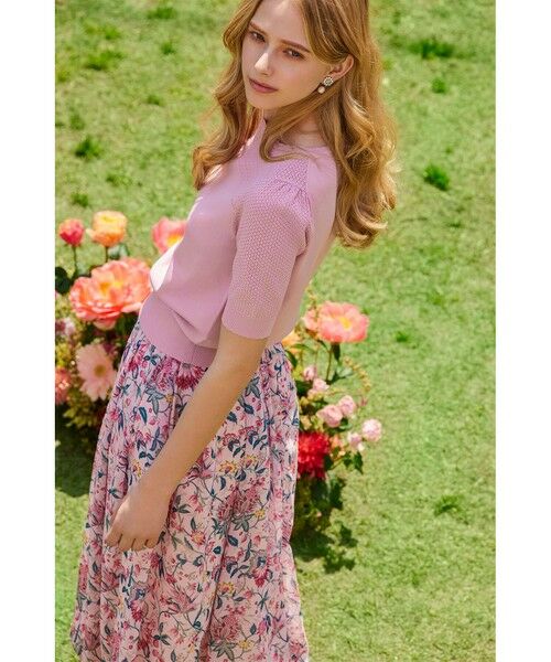 TOCCA / トッカ ミニ・ひざ丈スカート | 【洗える・消臭】CHARM FIELD スカート | 詳細14