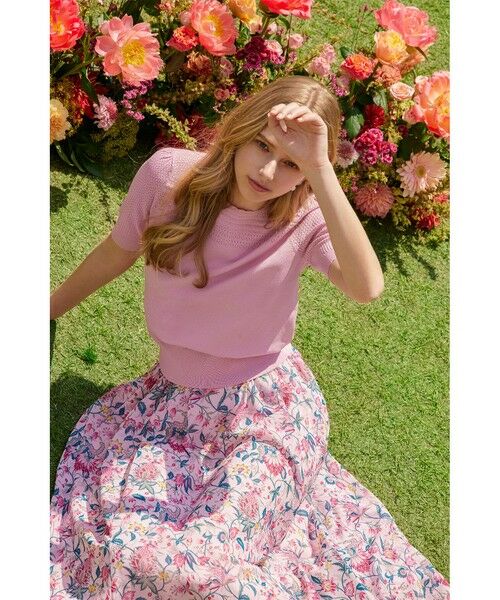 TOCCA / トッカ ミニ・ひざ丈スカート | 【洗える・消臭】CHARM FIELD スカート | 詳細15