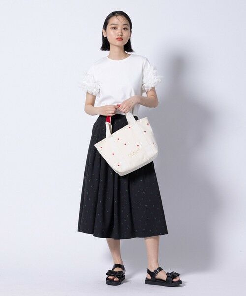 TOCCA / トッカ ミニ・ひざ丈スカート | 【洗える・接触冷感】IN MY HEART スカート | 詳細8