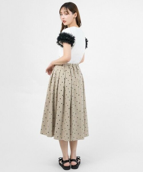 TOCCA / トッカ ミニ・ひざ丈スカート | 【洗える・接触冷感】IN MY HEART スカート | 詳細15