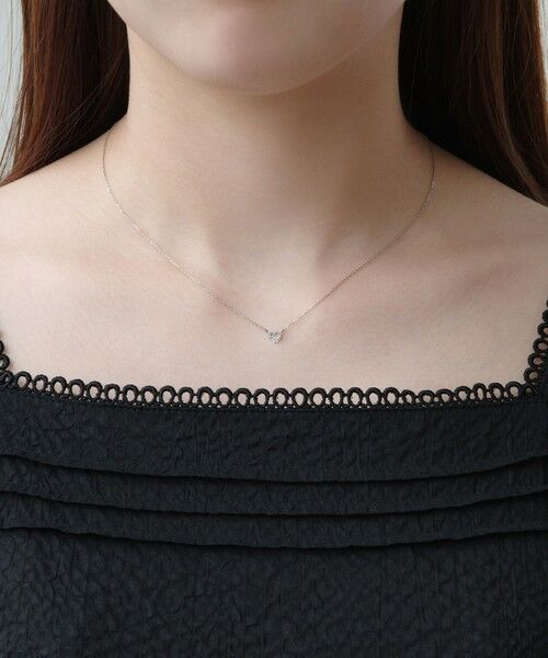 TOCCA / トッカ ネックレス・ペンダント・チョーカー | 【WEB限定】IN YOUR HEART NECKLACE プラチナ ダイヤモンド ネックレス | 詳細1