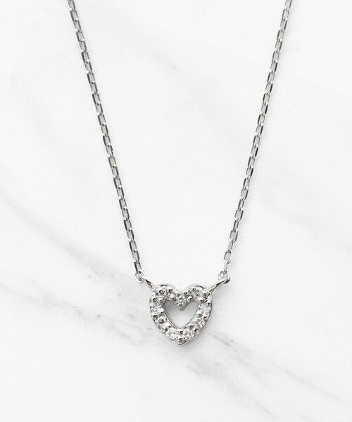 TOCCA / トッカ ネックレス・ペンダント・チョーカー | 【WEB限定】IN YOUR HEART NECKLACE プラチナ ダイヤモンド ネックレス（プラチナ系）