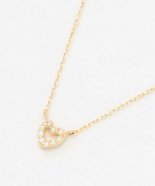 TOCCA / トッカ ネックレス・ペンダント・チョーカー | 【WEB限定】IN YOUR HEART NECKLACE K10 ダイヤモンド ネックレス | 詳細4