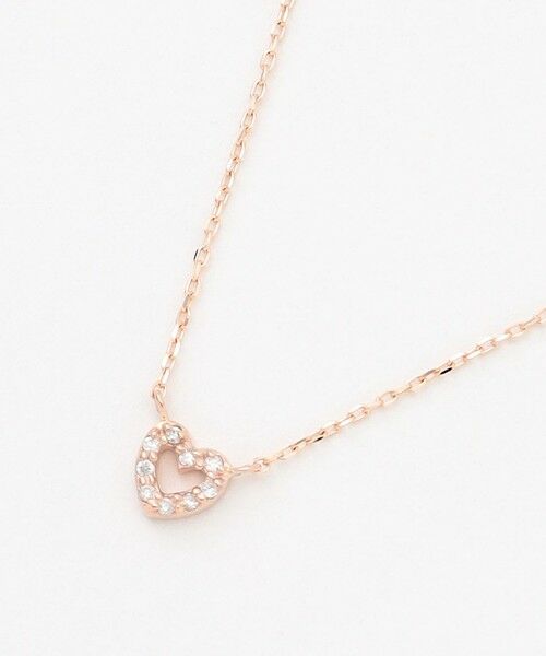 TOCCA / トッカ ネックレス・ペンダント・チョーカー | 【WEB限定】IN YOUR HEART NECKLACE K10 ダイヤモンド ネックレス | 詳細9